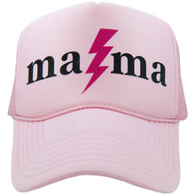 Load image into Gallery viewer, MAMA Lightning Bolt Women's Foam Trucker Hat