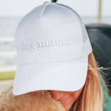 Load image into Gallery viewer, Dog Mama Cute 3-D Embroidered Trucker Hat