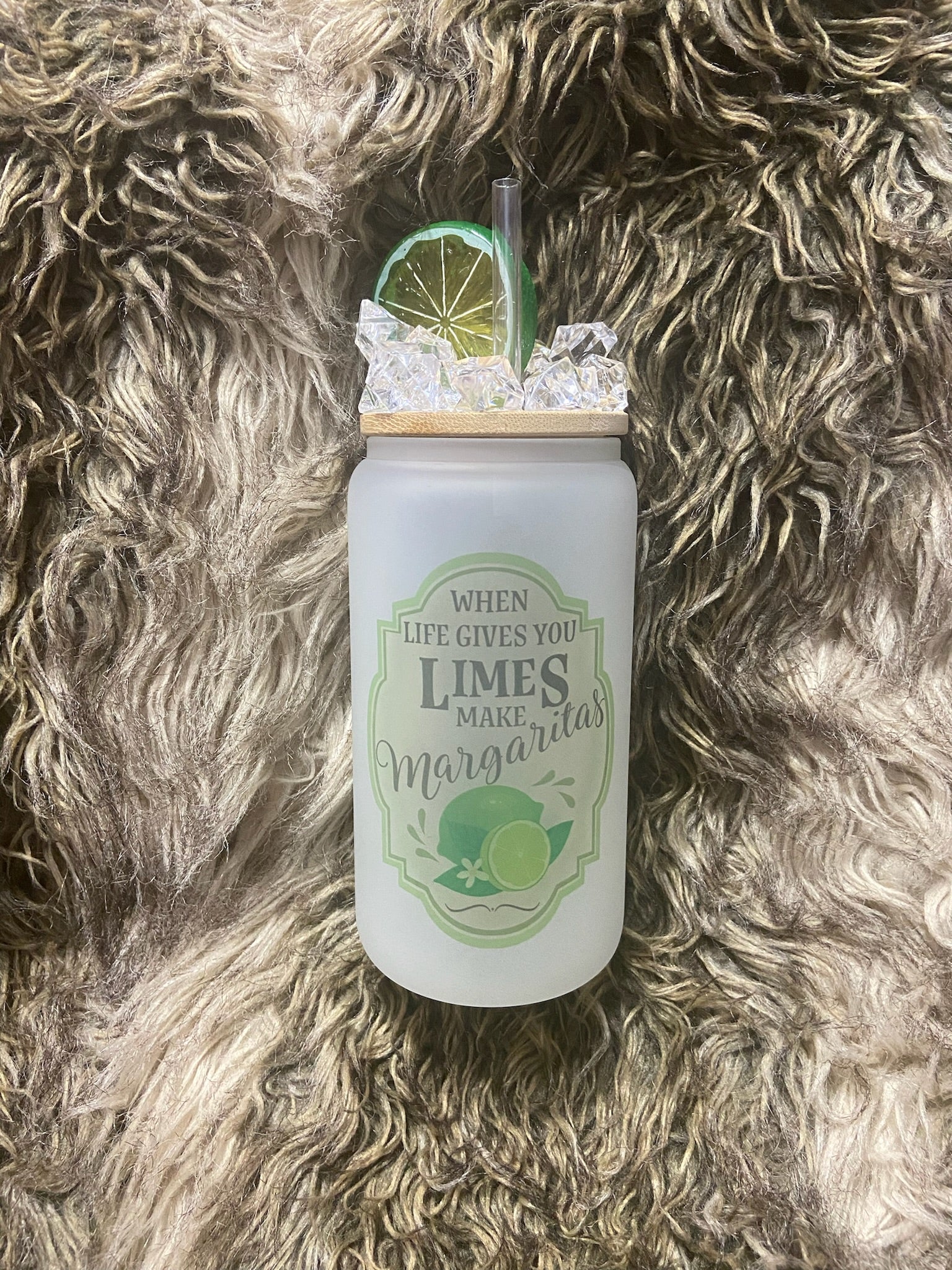 Margarita Cup + Topper Be my Valentin